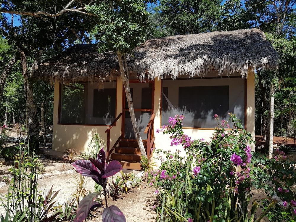 Maya Eco Village Akumal Bagian luar foto